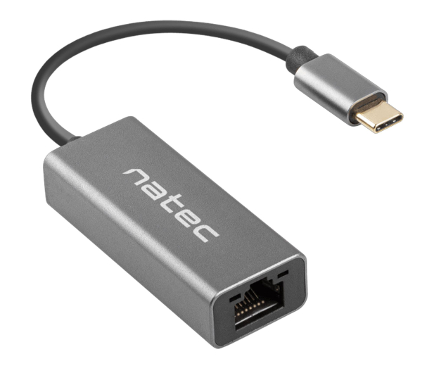 NATEC Cricket USB-C 3.1 - RJ-45 1Gb na kablu NNC-1925 - 1470215 - zdjęcie 3